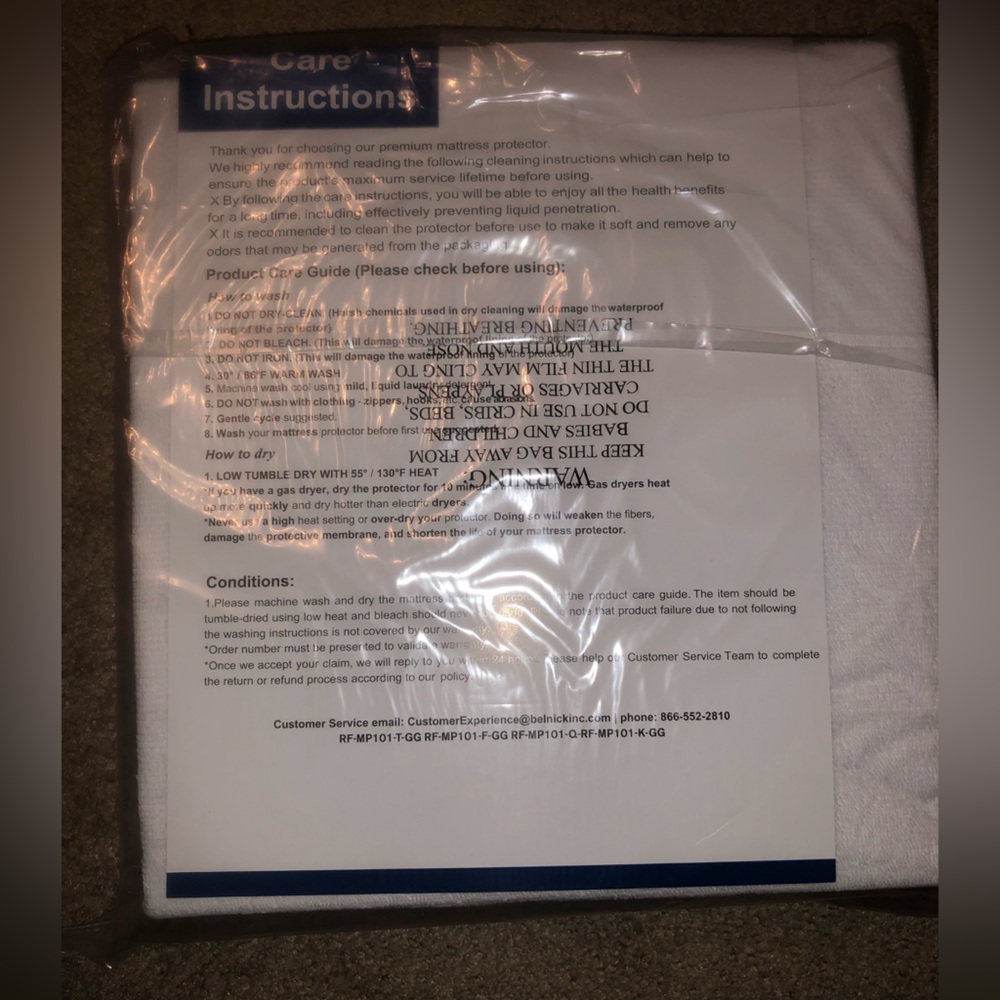 Belnick King Mattress Protector